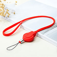 Cordino da Polso Laccetto da Polso Cinghia Cordino Mano K05 per Sony Xperia 1 V Rosso