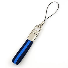 Cordino da Polso Laccetto da Polso Cinghia Cordino Mano K12 per Accessories Da Cellulare Auricolari E Cuffia Blu