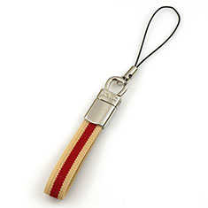 Cordino da Polso Laccetto da Polso Cinghia Cordino Mano K15 per Accessories Da Cellulare Penna Capacitiva Rosso