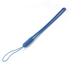 Cordino da Polso Laccetto da Polso Cinghia Cordino Mano W01 per Accessories Da Cellulare Tappi Antipolvere Blu