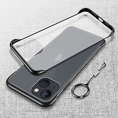 Cover Crystal Trasparente Rigida Cover H02 per Apple iPhone 14 Plus Nero