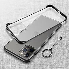 Cover Crystal Trasparente Rigida Cover H02 per Apple iPhone 15 Pro Max Nero