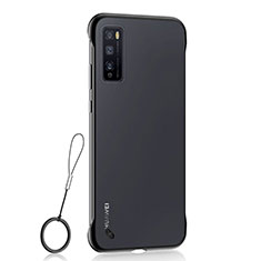 Cover Crystal Trasparente Rigida Cover H02 per Huawei Enjoy 20 Pro 5G Nero