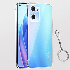 Cover Crystal Trasparente Rigida Cover H02 per Oppo Reno7 SE 5G Chiaro