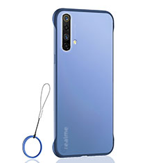 Cover Crystal Trasparente Rigida Cover H02 per Realme X50m 5G Blu