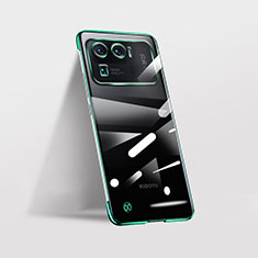 Cover Crystal Trasparente Rigida Cover H03 per Xiaomi Mi 11 Ultra 5G Verde