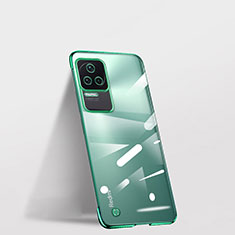 Cover Crystal Trasparente Rigida Cover H03 per Xiaomi Poco F4 5G Verde