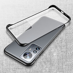 Cover Crystal Trasparente Rigida Cover H08 per Xiaomi Mi 12 5G Nero