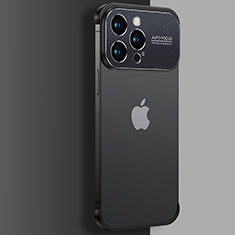 Cover Crystal Trasparente Rigida Cover QC3 per Apple iPhone 14 Pro Max Nero