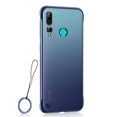 Cover Crystal Trasparente Rigida Cover S01 per Huawei Honor 20i Blu