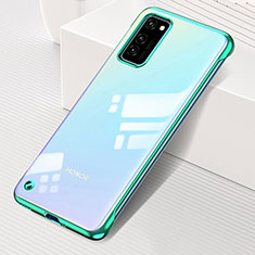 Cover Crystal Trasparente Rigida Cover S01 per Huawei Honor V30 Pro 5G Verde