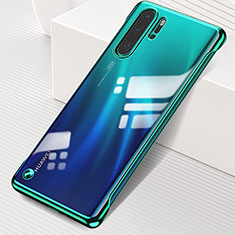 Cover Crystal Trasparente Rigida Cover S01 per Huawei P30 Pro New Edition Verde