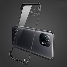 Cover Crystal Trasparente Rigida Cover S01 per Xiaomi Mi 11 5G Nero