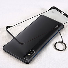 Cover Crystal Trasparente Rigida Cover S01 per Xiaomi Redmi 9A Nero