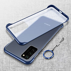 Cover Crystal Trasparente Rigida Cover S02 per Huawei Honor V30 5G Blu