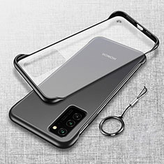 Cover Crystal Trasparente Rigida Cover S02 per Huawei Honor V30 Pro 5G Nero