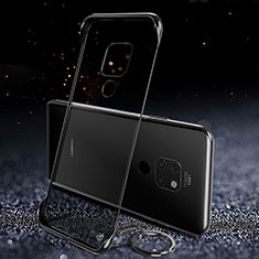 Cover Crystal Trasparente Rigida Cover S02 per Huawei Mate 20 Nero