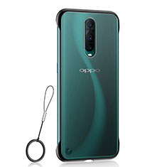 Cover Crystal Trasparente Rigida Cover S02 per Oppo R17 Pro Nero