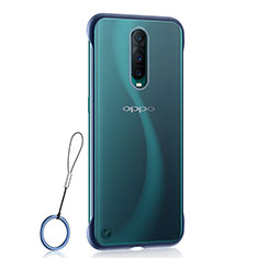 Cover Crystal Trasparente Rigida Cover S02 per Oppo RX17 Pro Blu