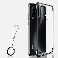 Cover Crystal Trasparente Rigida Cover S03 per Huawei Nova 5i Nero