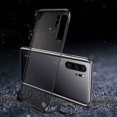 Cover Crystal Trasparente Rigida Cover S03 per Huawei P30 Pro Nero