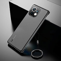 Cover Crystal Trasparente Rigida Cover S03 per Xiaomi Mi 11 Lite 4G Nero