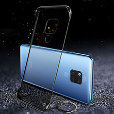 Cover Crystal Trasparente Rigida Cover S05 per Huawei Mate 20 X 5G Nero