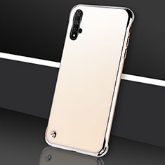 Cover Crystal Trasparente Rigida Cover S05 per Huawei Nova 5 Argento