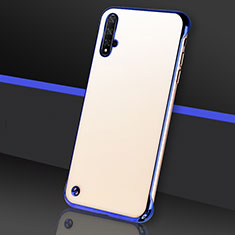 Cover Crystal Trasparente Rigida Cover S05 per Huawei Nova 5 Blu