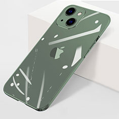 Cover Crystal Trasparente Rigida Cover WT1 per Apple iPhone 15 Plus Verde