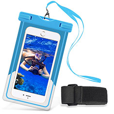 Cover Impermeabile Subacquea Universale W03 per Xiaomi Mi 13 Ultra 5G Cielo Blu