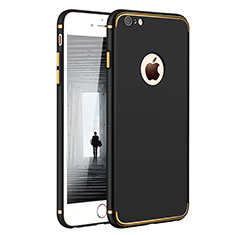 Cover Lusso Metallo Laterale e Plastica M02 per Apple iPhone 6S Nero