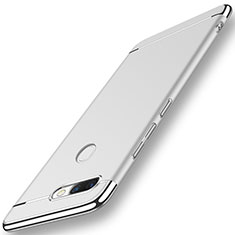 Cover Lusso Metallo Laterale e Plastica per Huawei Nova 2 Argento