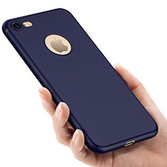 Cover Plastica Rigida Opaca con Foro per Apple iPhone SE (2020) Blu