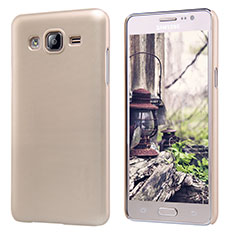 Cover Plastica Rigida Opaca M02 per Samsung Galaxy On5 G550FY Oro