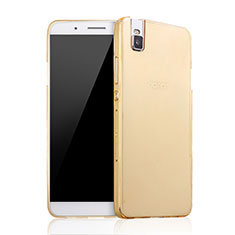 Cover Plastica Rigida Opaca per Huawei Honor 7i shot X Oro