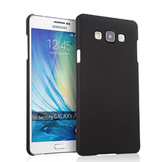 Cover Plastica Rigida Opaca per Samsung Galaxy A7 Duos SM-A700F A700FD Nero