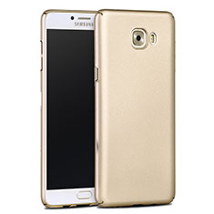 Cover Plastica Rigida Opaca per Samsung Galaxy C9 Pro C9000 Oro