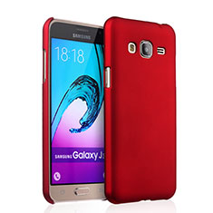 Cover Plastica Rigida Opaca per Samsung Galaxy J3 (2016) J320F J3109 Rosso