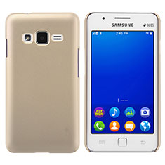 Cover Plastica Rigida Opaca per Samsung Z1 Z130H Oro