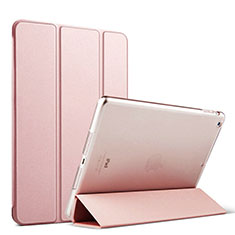 Cover Portafoglio In Pelle con Supporto per Apple iPad Mini 2 Oro Rosa