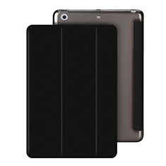 Cover Portafoglio In Pelle con Supporto per Apple iPad Mini Nero