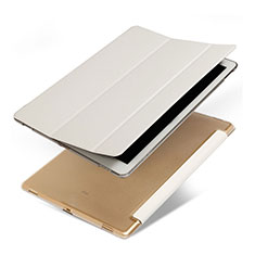 Cover Portafoglio In Pelle con Supporto per Apple iPad Pro 12.9 Bianco