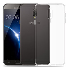 Cover Silicone Trasparente Ultra Slim Morbida per Samsung Galaxy C8 C710F Chiaro