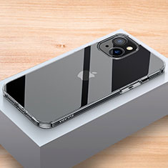 Cover Silicone Trasparente Ultra Sottile Morbida C01 per Apple iPhone 14 Chiaro