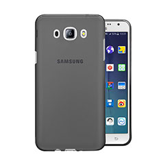 Cover Silicone Trasparente Ultra Sottile Morbida per Samsung Galaxy J5 Duos (2016) Grigio