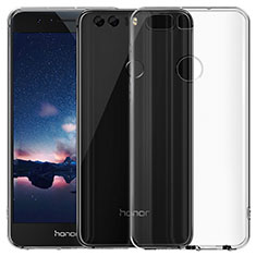 Cover Silicone Trasparente Ultra Sottile Morbida T02 per Huawei Honor 8 Chiaro