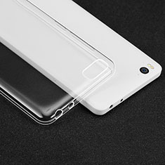 Cover Silicone Trasparente Ultra Sottile Morbida T02 per Xiaomi Mi 4i Chiaro