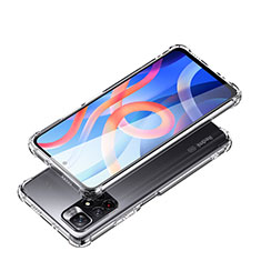Cover Silicone Trasparente Ultra Sottile Morbida T02 per Xiaomi Redmi Note 11 5G Chiaro
