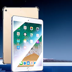 Cover Silicone Trasparente Ultra Sottile Morbida T03 per Apple iPad Air 2 Chiaro